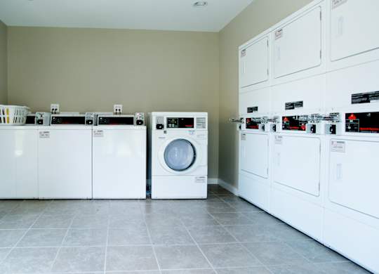 Laundry room at Ventana at The Lake, Hendersonville, TN 37075.